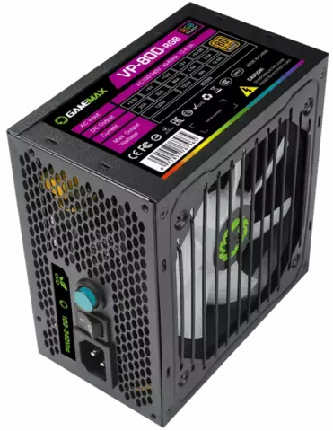 پاور 800 وات GameMax مدل VP-800-RGB 80Plus Bronze