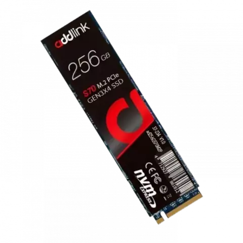 حافظه SSD اینترنال 256 گیگابایت Addlink مدل S70 Lite NVMe M.2