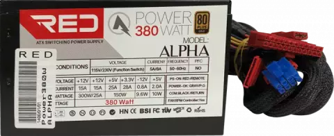 پاور 380 وات RED مدل ALPHA