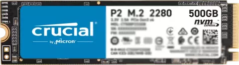 حافظه SSD اینترنال 500 گیگابایت Crucial مدل P2 NVMe M.2