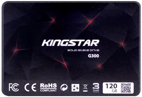 حافظه SSD اینترنال 120 گیگابایت KINGSTAR مدل G300
