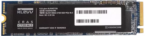 حافظه SSD اینترنال 256 گیگابایت KLEVV مدل CRAS C720 NVMe M.2