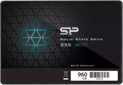 حافظه SSD اینترنال 960 گیگابایت Silicon Power مدل Slim S55