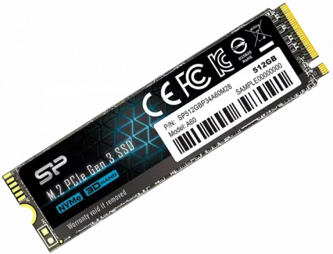 حافظه SSD اینترنال 512 گیگابایت Silicon Power مدل P34A60 NVMe M.2