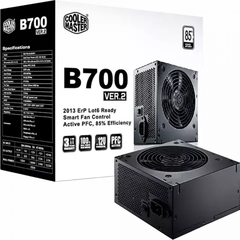 پاور 700وات Coolermaster مدل B700 VER.2 RS-700-ACAB-B1