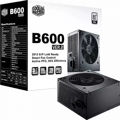 پاور 600 وات Cooler Master مدل B600 VER.2 RS-600-ACABB1-EU