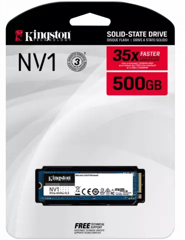 حافظه SSD اینترنال 500 گیگابایت Kingston مدل NV1 M.2