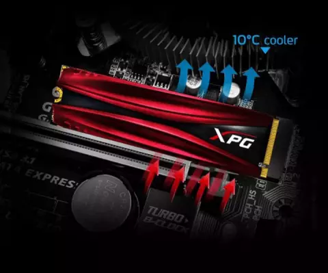 حافظه SSD اینترنال 1 ترابایت Adata مدل XPG GAMMIX S11 PRO NVMe M.2