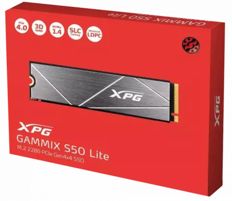 حافظه SSD اینترنال 1 ترابایت Adata مدل XPG GAMMIX S50 LITE NVME M.2