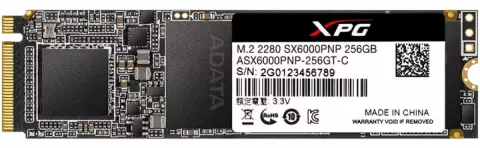 حافظه SSD اینترنال 256 گیگابایت Adata مدل XPG SX6000 PRO NVME M.2