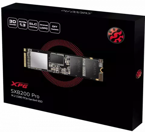 حافظه SSD اینترنال 512 گیگابایت Adata مدل XPG SX8200 PRO NVME M.2