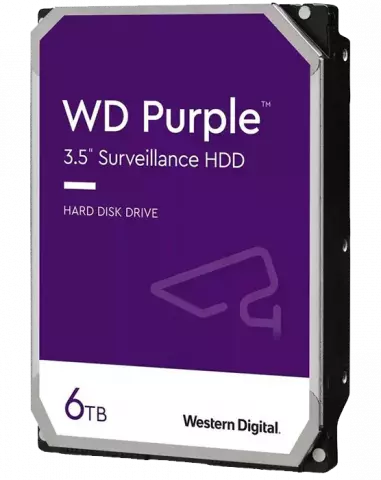 هارد اینترنال 6 ترابایت WD مدل Purple Surveillance WD63PURU