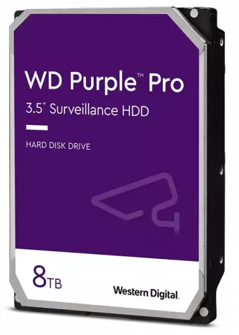 8TB WD PURPLE SURVEILLANCE WD84PURU SATA III 128MB ASLI HARD