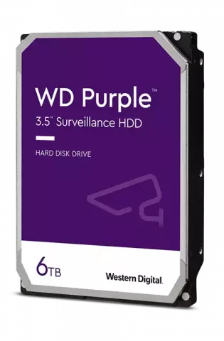 هارد اینترنال 6 ترابایت WD مدل Purple Surveillance WD64PURZ