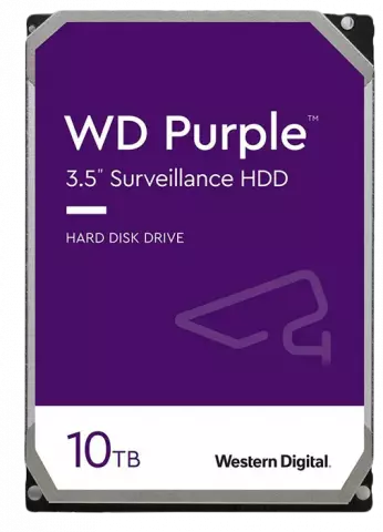 10TB WD PURPLE SURVEILLANCE WD102PURX SATA III 256MB MEHR HARD