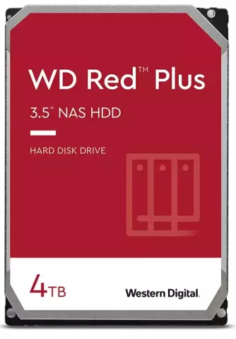4TB WD RED PLUS WD40EFZX SATA III 128MB DIGITAL HARD