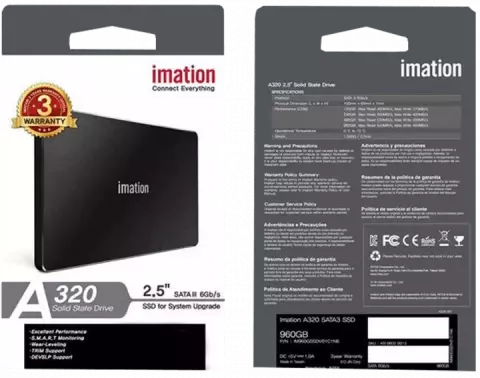 حافظه SSD اینترنال 120 گیگابایت Imation مدل A320