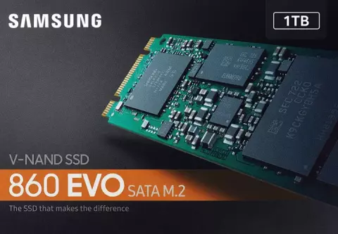 حافظه SSD اینترنال 1 ترابایت Samsung مدل M.2 860 EVO