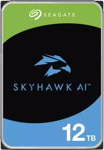 12TB SEAGATE SKYHAWK AI SURVEILLANCE ST12000VE001 SATA III 256MB ALMAS HARD