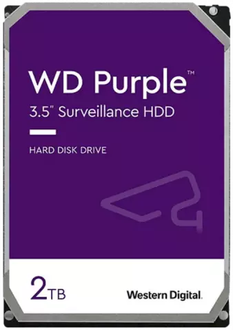 2TB WD PURPLE SURVEILLANCE WD20PURZ SATA III 64MB IRANRAHJOO HARD