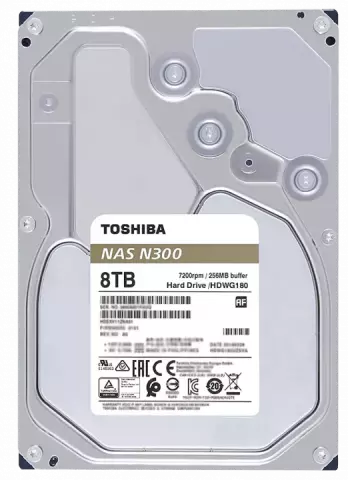 هارد اینترنال 8 ترابایت Toshiba مدل N300 HDWG180