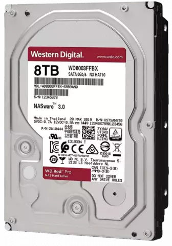 هارد اینترنال 8 ترابایت WD مدل Red Pro WD8003FFBX