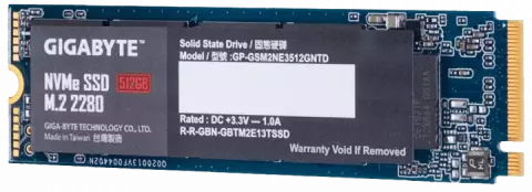 حافظه SSD اینترنال 512 گیگابایت Gigabyte مدل GP-GSM2NE3512GNTD NVME M.2