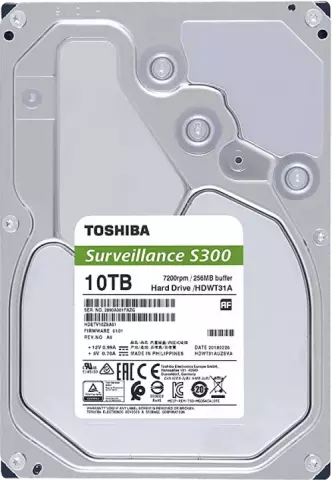 هارد اینترنال 10 ترابایت Toshiba مدل SURVEILLANCE S300 HDWT31A 