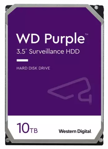 هارد اینترنال 10 ترابایت WD مدل PURPLE SURVEILLANCE WD101PURZ