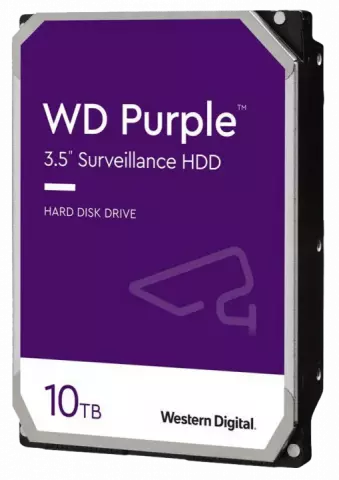 هارد اینترنال 10 ترابایت WD مدل PURPLE SURVEILLANCE WD101PURZ
