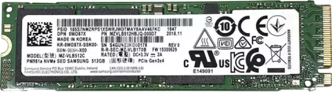 حافظه SSD اینترنال 512 گیگابایت Samsung مدل PM981A NVME M.2