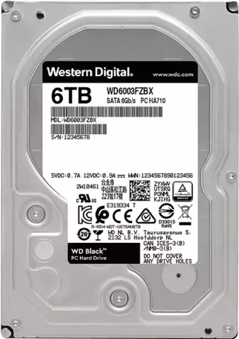 6TB WD BLACK WD6003FZBX SATA III 256MB MEHR HARD