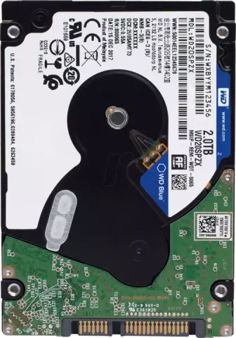 هارد لپ تاپ 2ترابایت WD مدل BLUE WD20SPZX