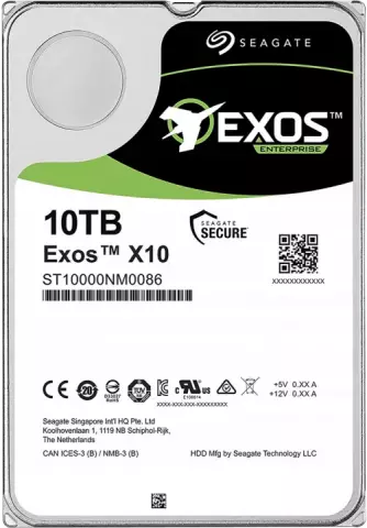 هارد اینترنال 10ترابایت Seagate مدل EXOS ENTERPRISE X10 ST10000NM0086