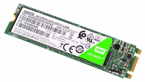 حافظه SSD اینترنال 240گیگابایت WD مدل GREEN WDS240G2G0B