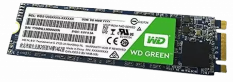 حافظه SSD اینترنال 240گیگابایت WD مدل GREEN WDS240G2G0B