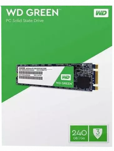 حافظه SSD اینترنال 240گیگابایت WD مدل GREEN WDS240G2G0B