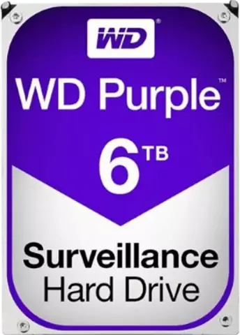 6TB WD PURPLE SURVEILLANCE WD60PURZ SATA III 64MB ALMAS HARD