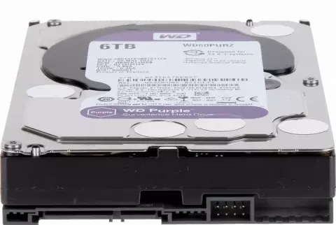 هارد اینترنال 6ترابایت WD مدل PURPLE SURVEILLANCE WD60PURZ