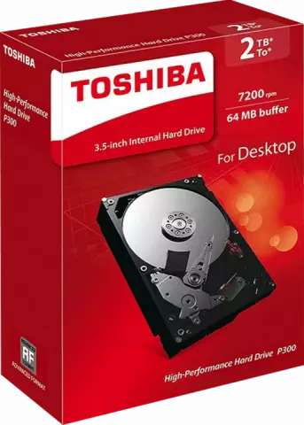 2TB SATA III 64MB P300 HDWD120 MATRIX BOX TOSHIBA HARD