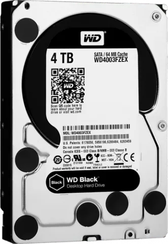 هارد اینترنال 4ترابایت WD مدل BLACK WD4003FZEX
