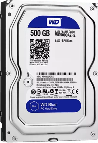 هارد اینترنال 500گیگابایت WD مدل Blue WD5000AZRZ