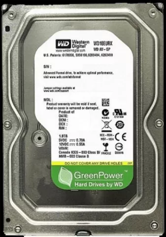 هارد اینترنال 1ترابایت WD مدل AV-GP WD10EURX