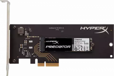 حافظه SSD اینترنال 240گیگابایت Kingston مدل HYPERX PREDATOR SHPM2280P2H/240GB