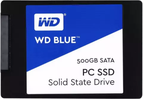 حافظه SSD اینترنال 500گیگابایت WD مدل BLUE WDS500G1B0A