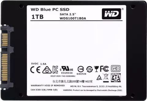 حافظه SSD اینترنال 1ترابایت WD مدل BLUE WDS100T1B0A