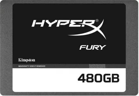 حافظه SSD اینترنال 480گیگابایت Kingston مدل HYPERX FURY SHFS37A/480G