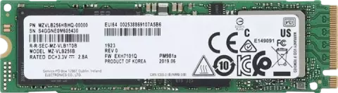حافظه SSD اینترنال 1 ترابایت Samsung مدل PM981A NVME M.2