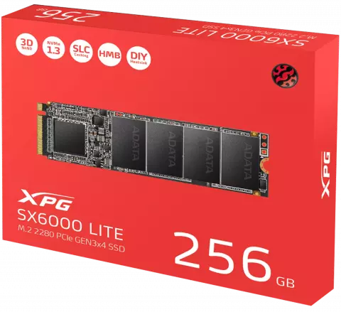 حافظه SSD اینترنال 256 گیگابایت Adata مدل SX6000 LITE NVMe M.2