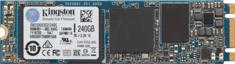 حافظه SSD اینترنال 240گیگابایت Kingston مدل SM2280S3G2/240G